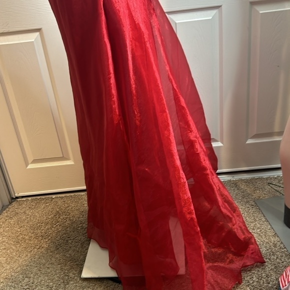 Jessica Mcclintock Gunne Sax Millennium 2000 Spaghetti Strap Low Back Formal 11 - Picture 4 of 9